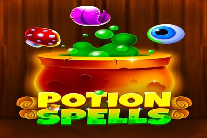 Potion Spells Online Slot Logo