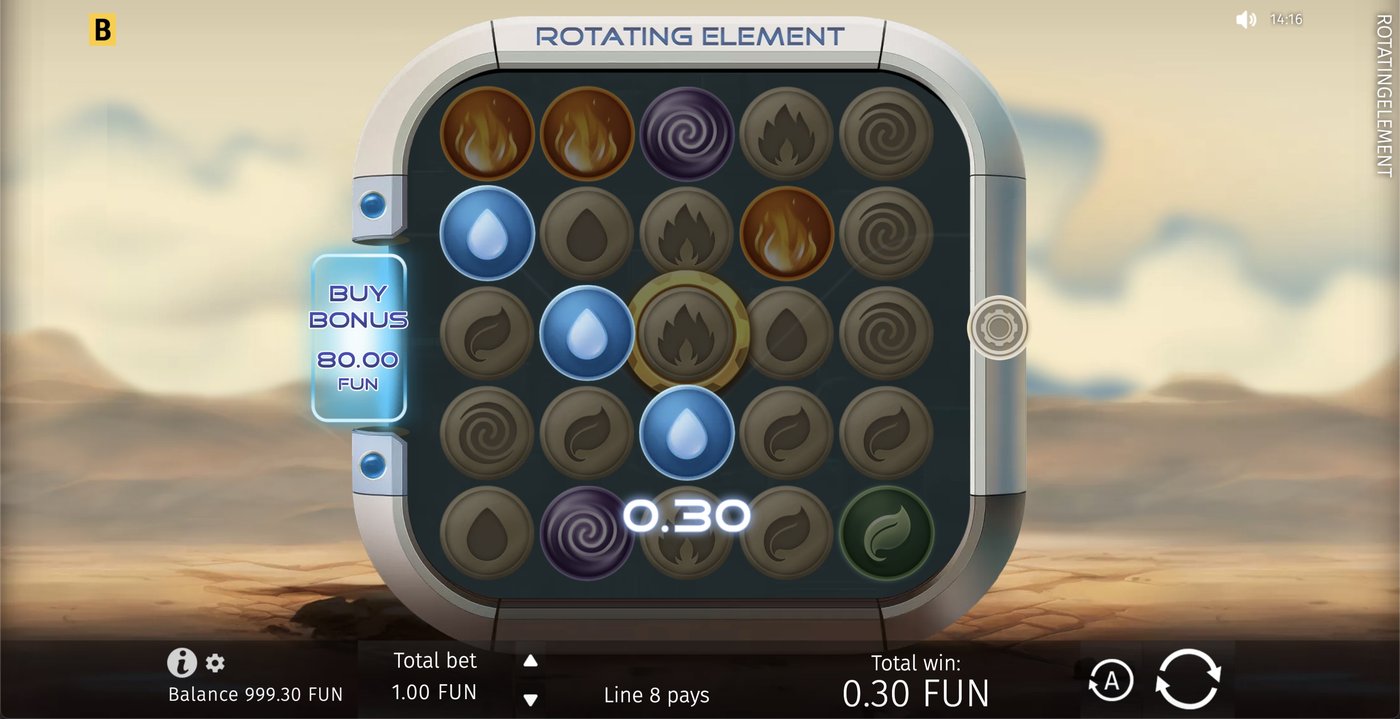 Rotating Element: image of winning
