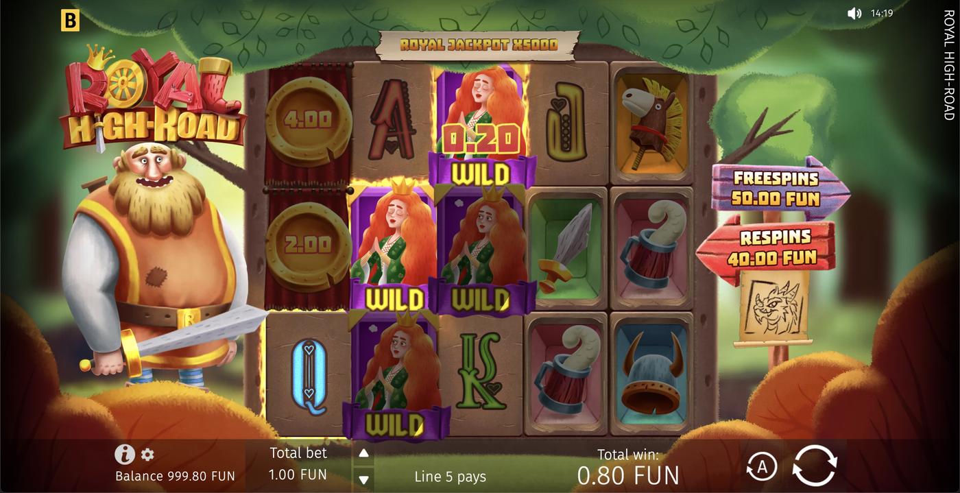 Royal High-Road: image of winning