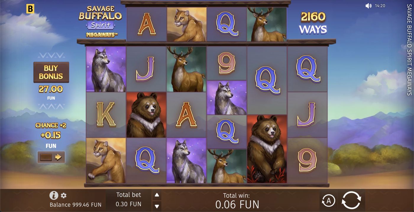 Savage Buffalo Spirit Megaways: image of winning