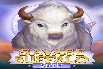 Savage Buffalo Spirit Online Slot Logo