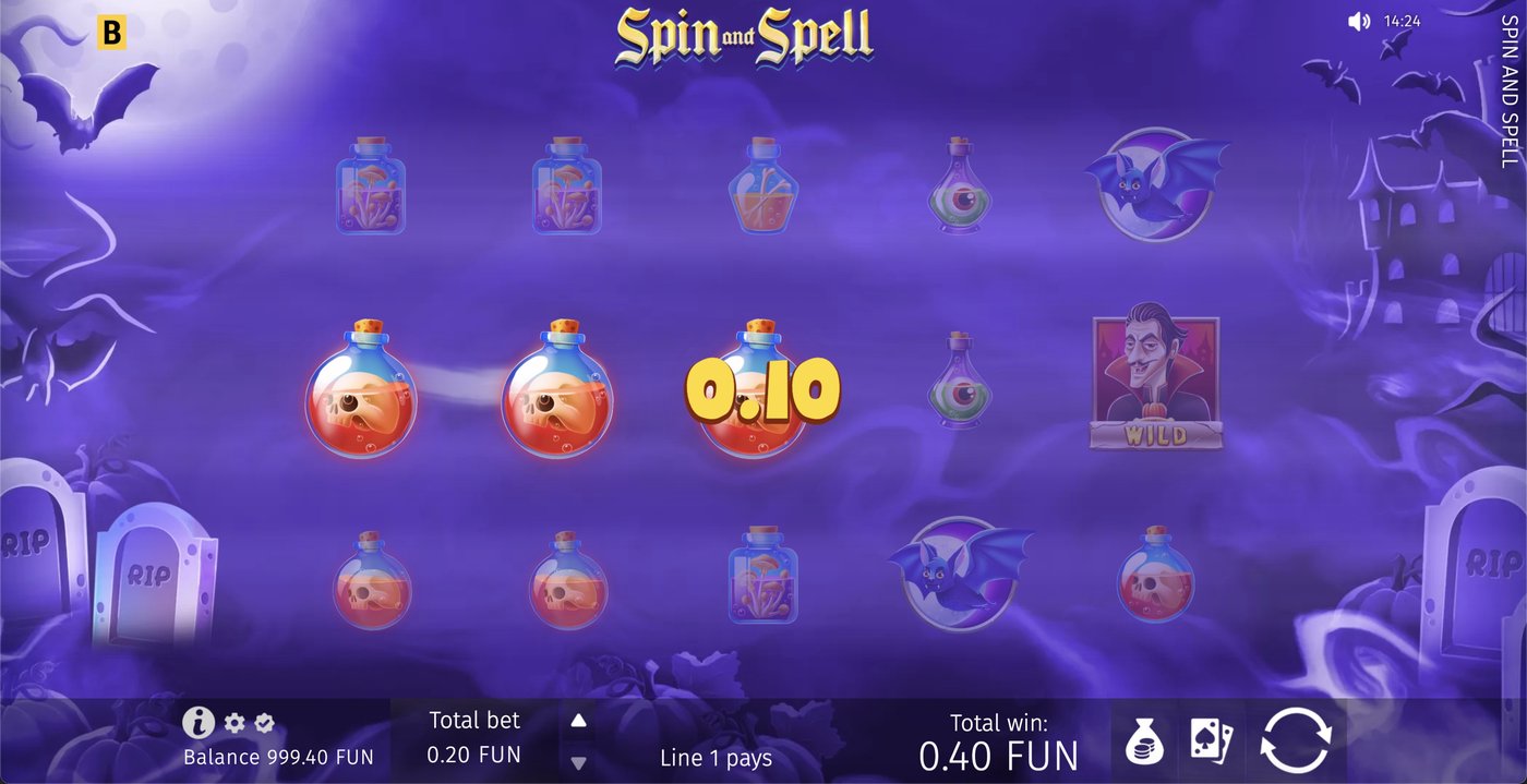 Spin And Spell: image of winning
