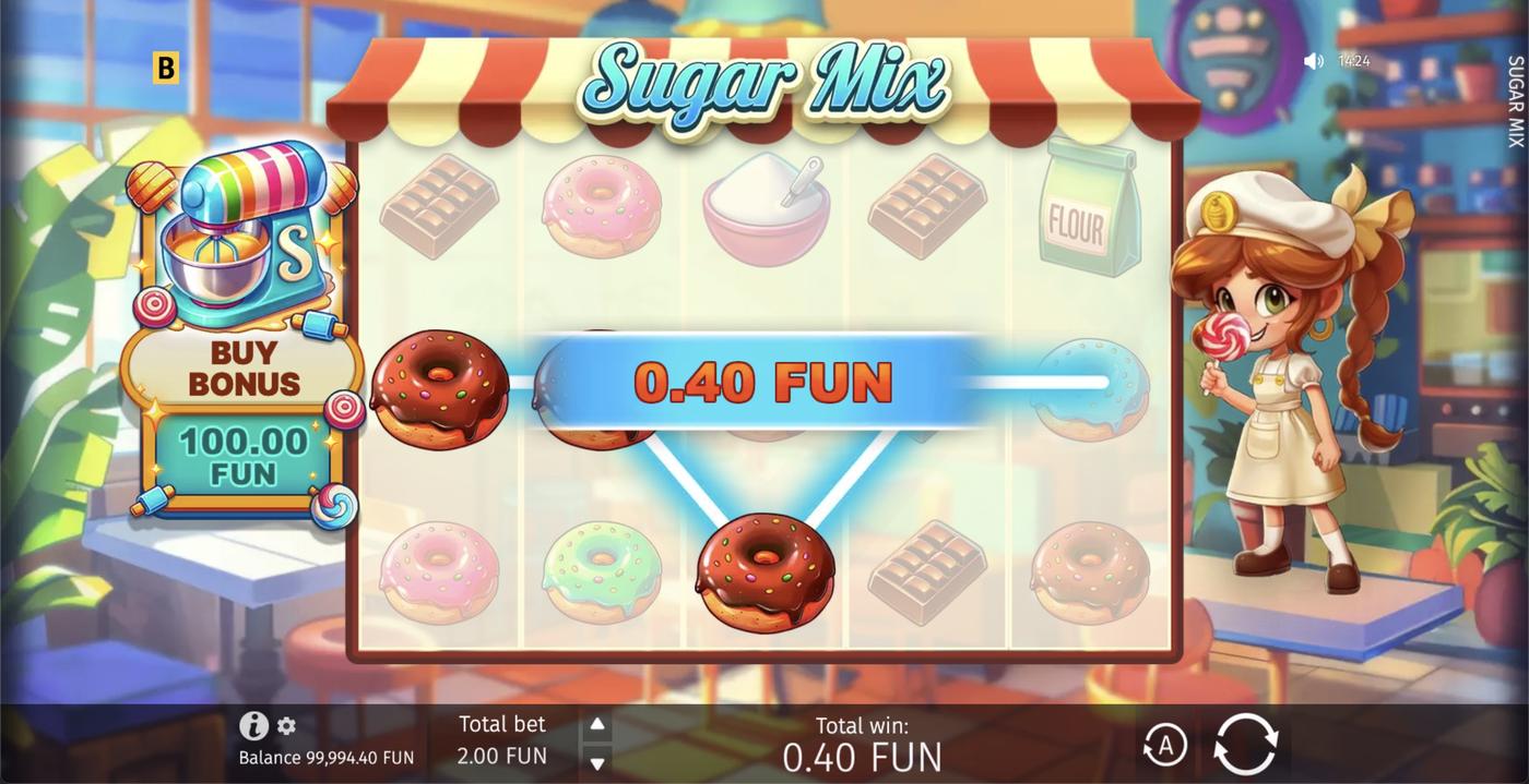 Sugar Mix: image of winning