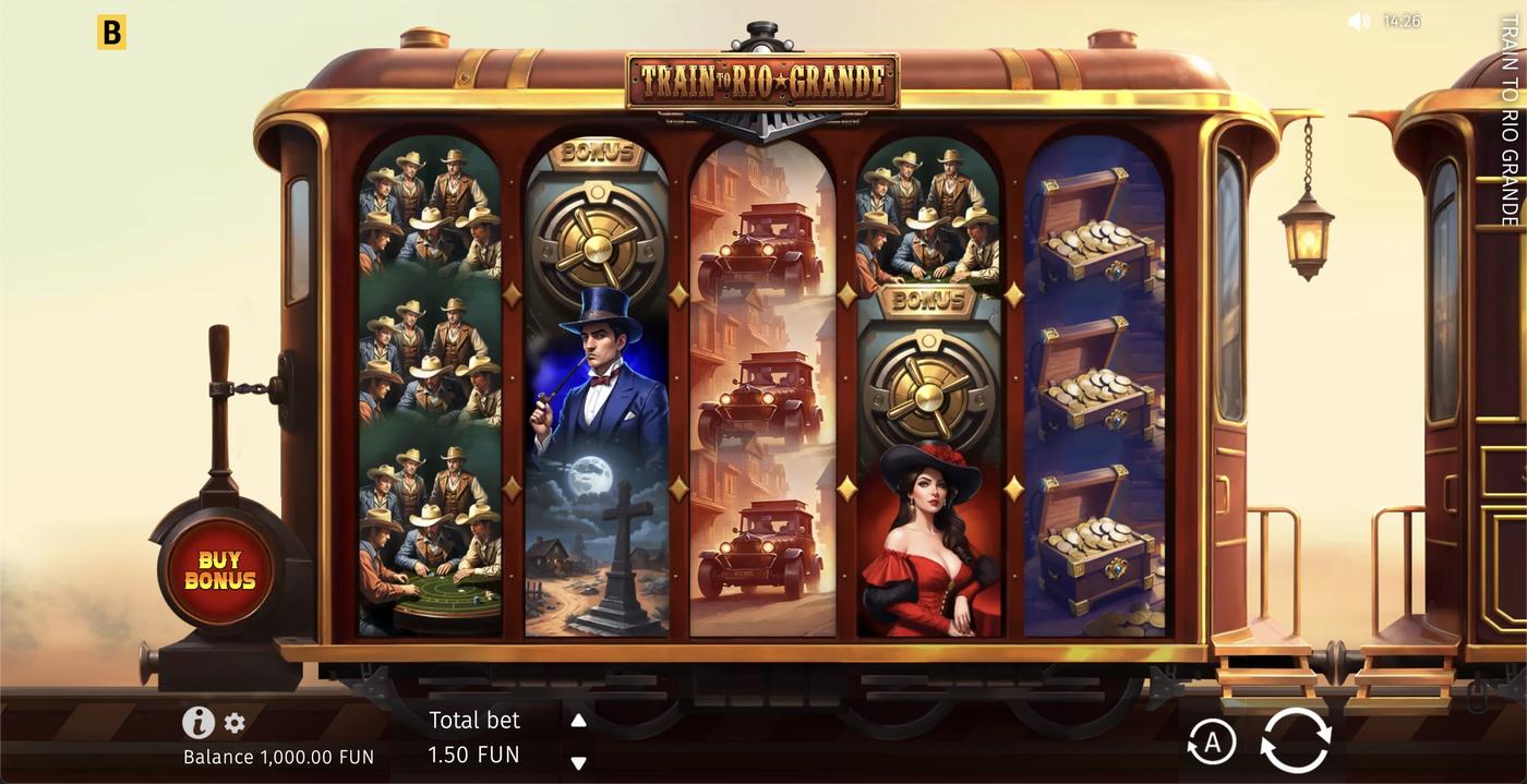Train to Rio Grande: image of main menu