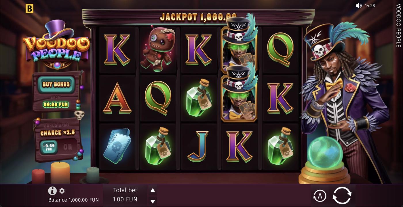Voodoo People: image of main menu