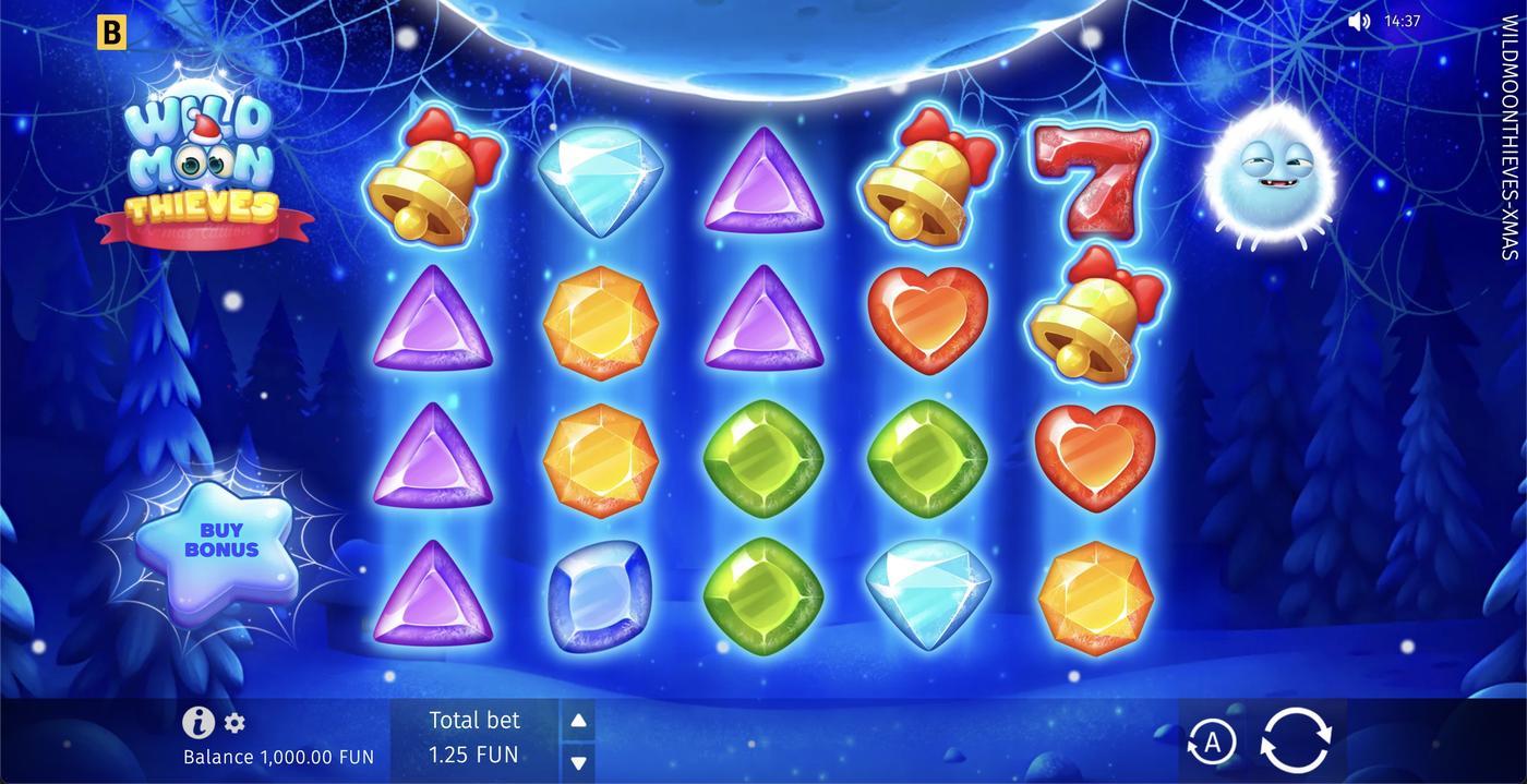 Wild Moon Thieves: image of main menu