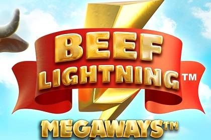 Beef Lightning Megaways Online Slot Logo