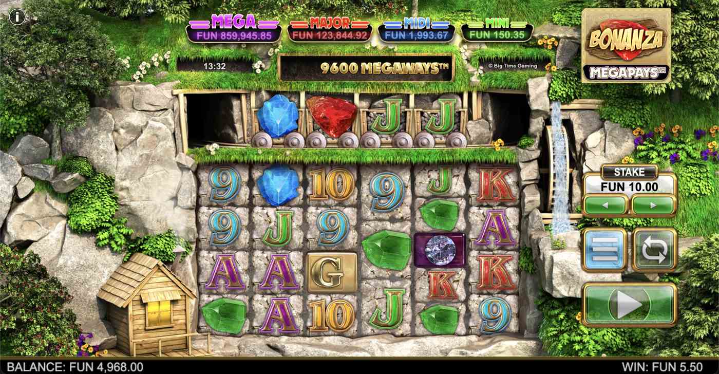 Bonanza Megapays: image of winning