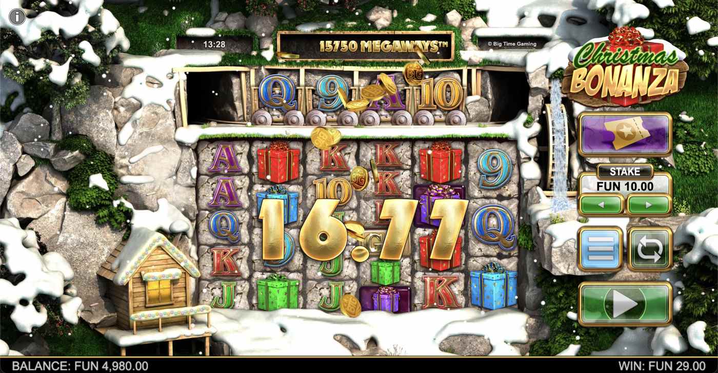 Christmas Bonanza Megaways: image of winning