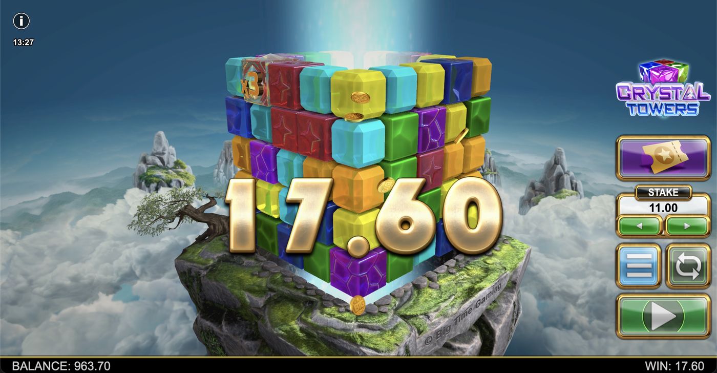 Crystal Towers: image of winning