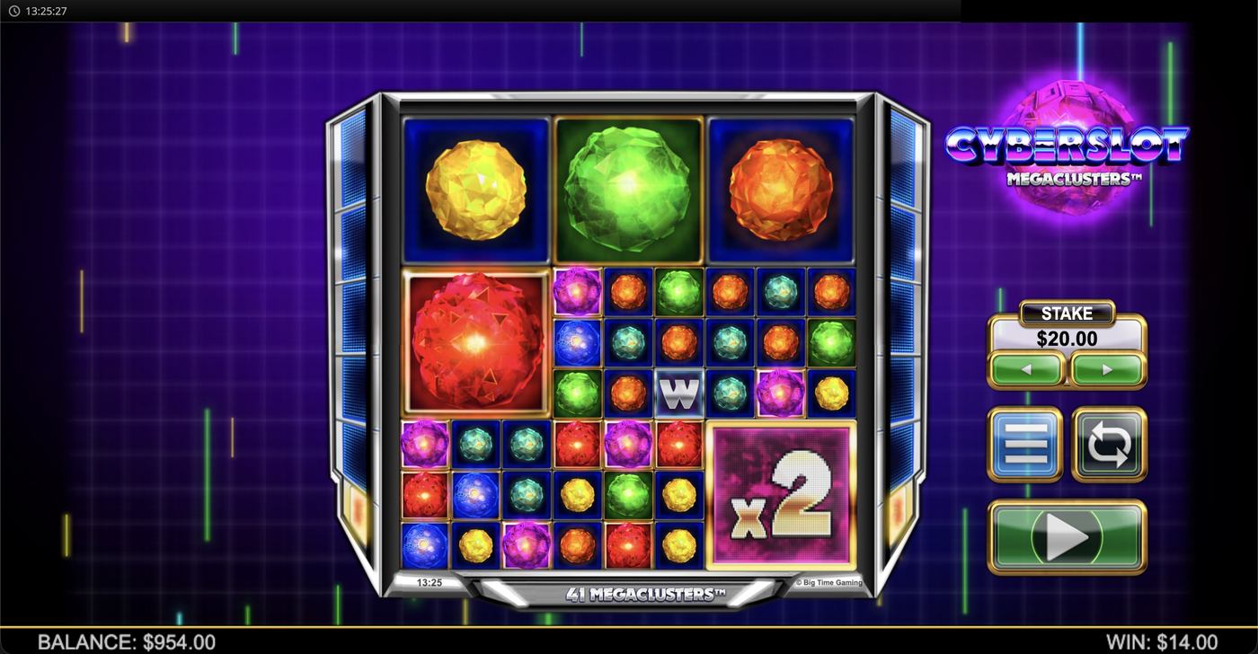 Cyberslot Megaclusters: image of winning