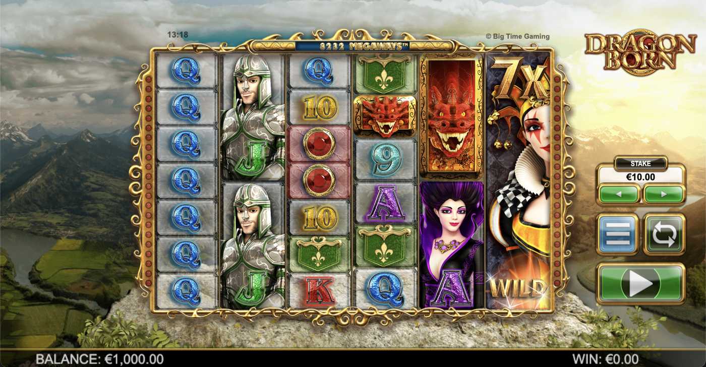Dragon Born: image of main menu