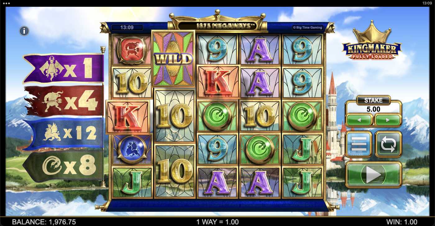 Kingmaker Fully Loaded Megaways: image of winning