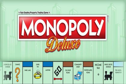 Monopoly Deluxe Online Slot Logo