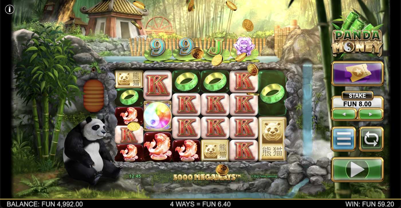 Panda Money Megaways: image of winning
