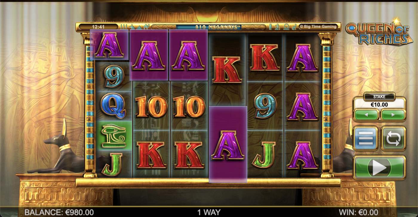 Queen Of Riches Megaways: image of winning