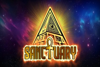 Sanctuary Online Slot Logo