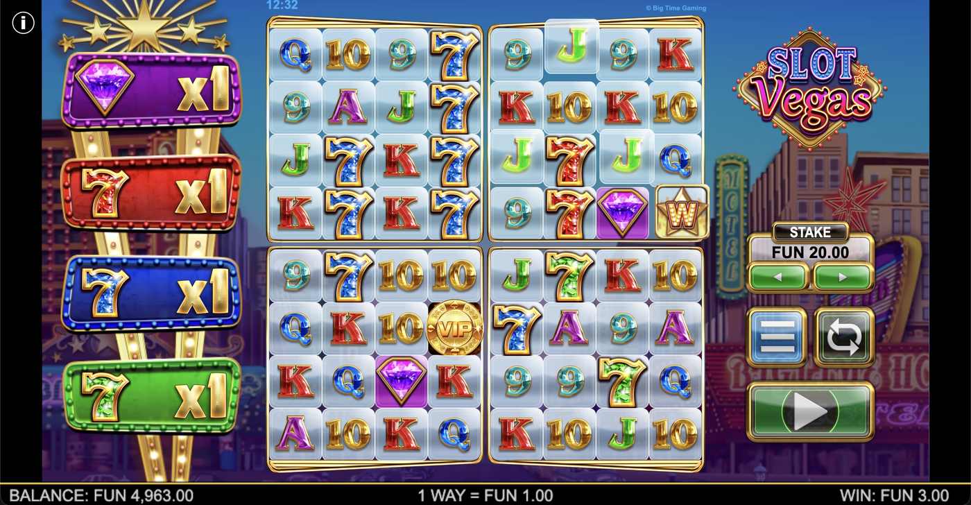 Slot Vegas Megaquads: image of winning
