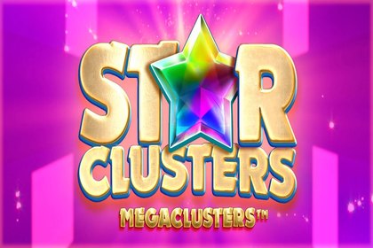 Star Clusters Megaclusters Online Slot Logo