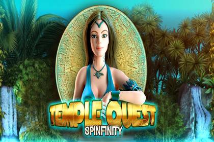 Temple Quest Spinfinity Online Slot Logo