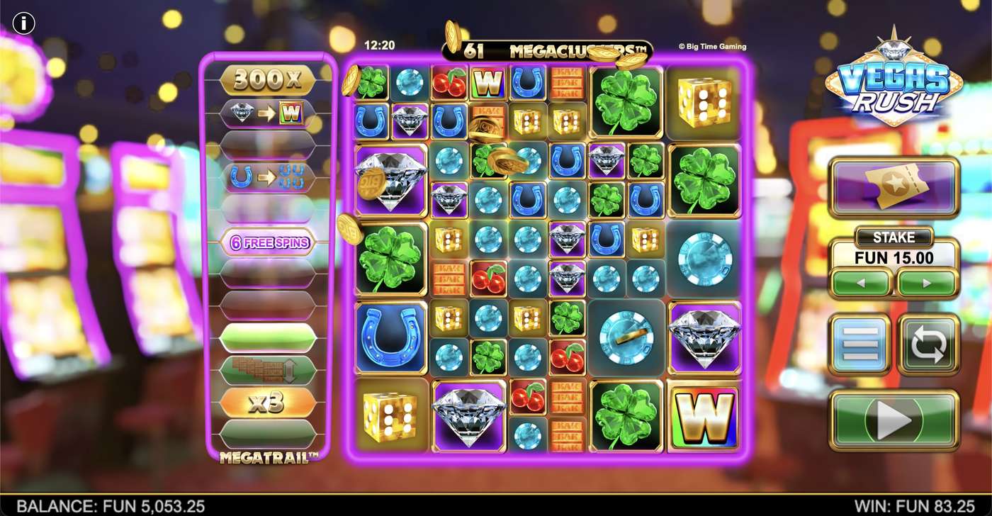 Vegas Rush: image of winning
