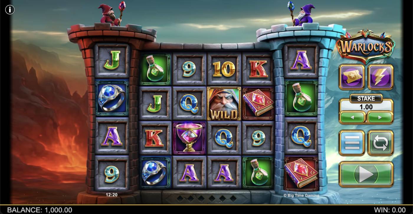 Warlocks: image of main menu