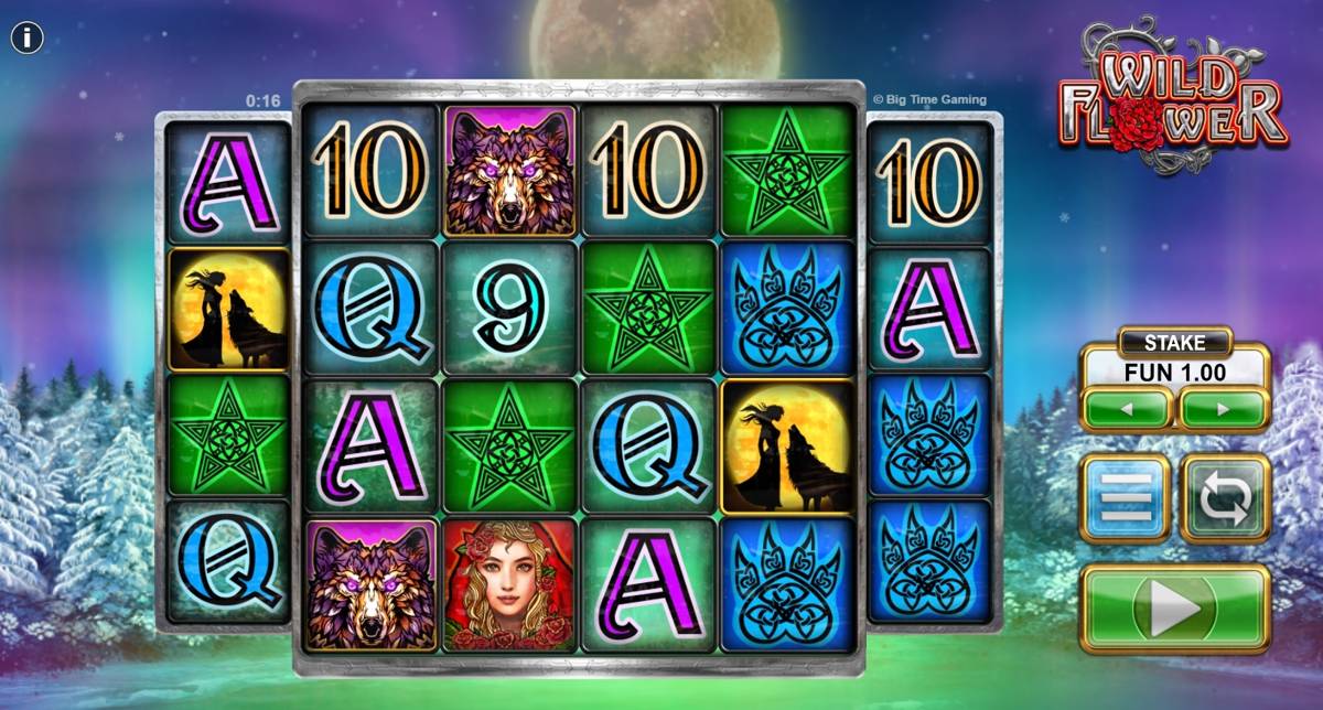 Wild Flower: image of main menu