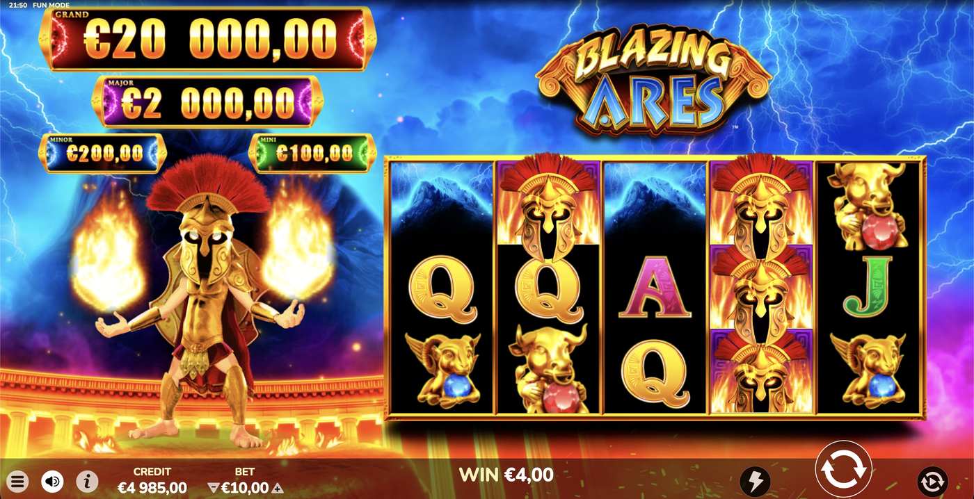 Blazing Ares: image of winning
