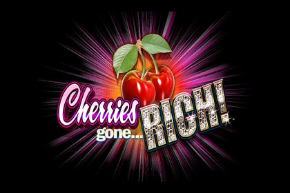 Cherries Gone Rich Online Slot Logo