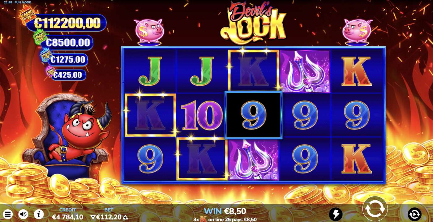 Devils Lock: image of winning