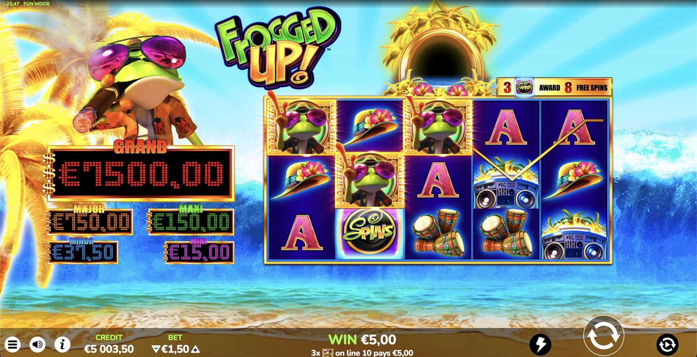 Frogged Up: image of winning