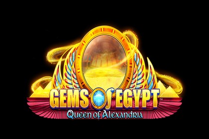 Gems of Egypt Online Slot Logo