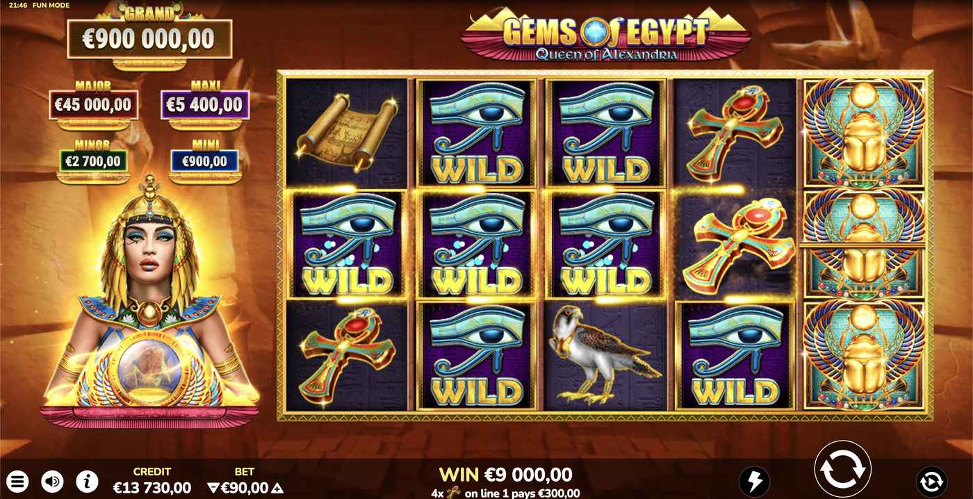 Gems of Egypt: image of winning