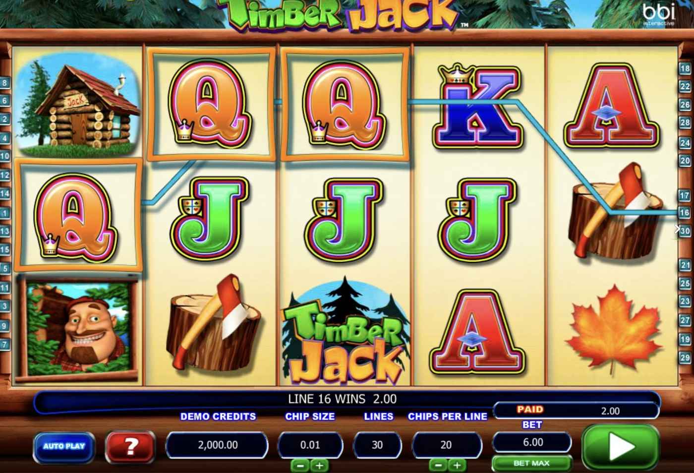 Timber Jack: image of winning