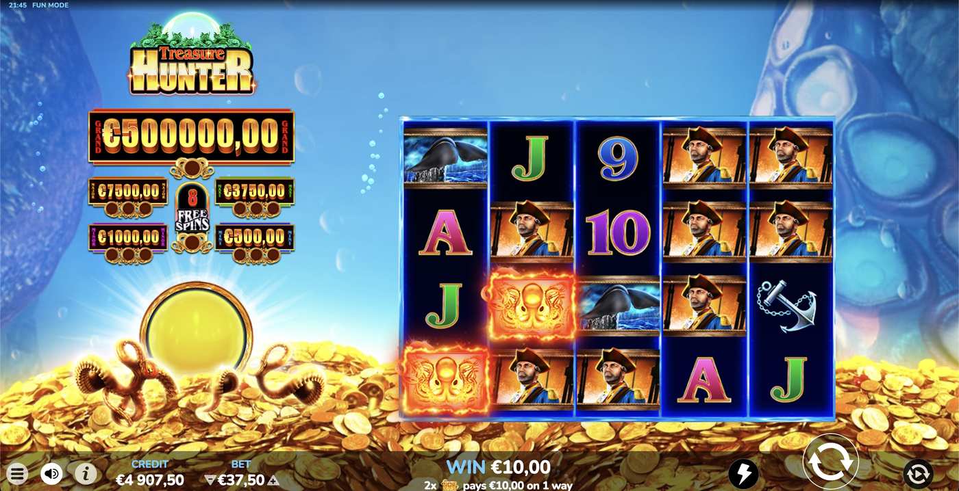 Treasure Hunter: image of winning