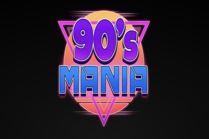 90's Mania Megaways Online Slot Logo