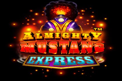 Almighty Mustang Express Online Slot Logo