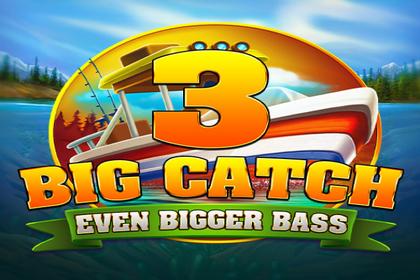 Big Catch Even Bigger Bass 3 Online Slot Logo