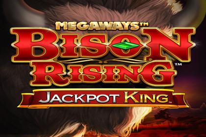 Bison Rising Megaways Jackpot King Online Slot Logo