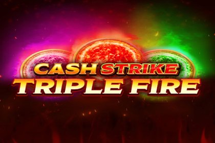 Cash Strike Triple Fire Online Slot Logo