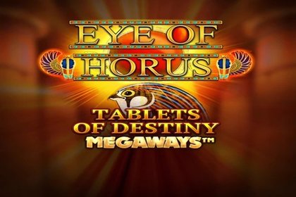 Eye of Horus Tablets of Destiny Megaways Online Slot Logo