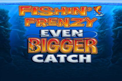 Fishin' Frenzy Even Bigger Catch Online Slot Logo
