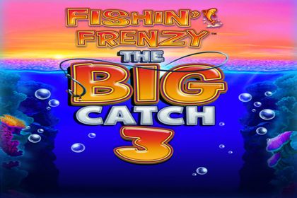 Fishin' Frenzy The Big Catch 3 Online Slot Logo