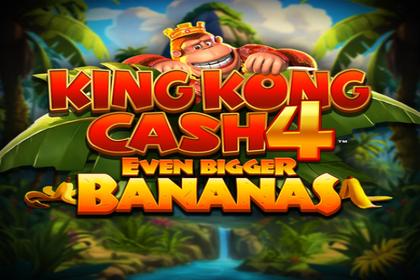 King Kong Cash Even Bigger Bananas 4 Online Slot Logo