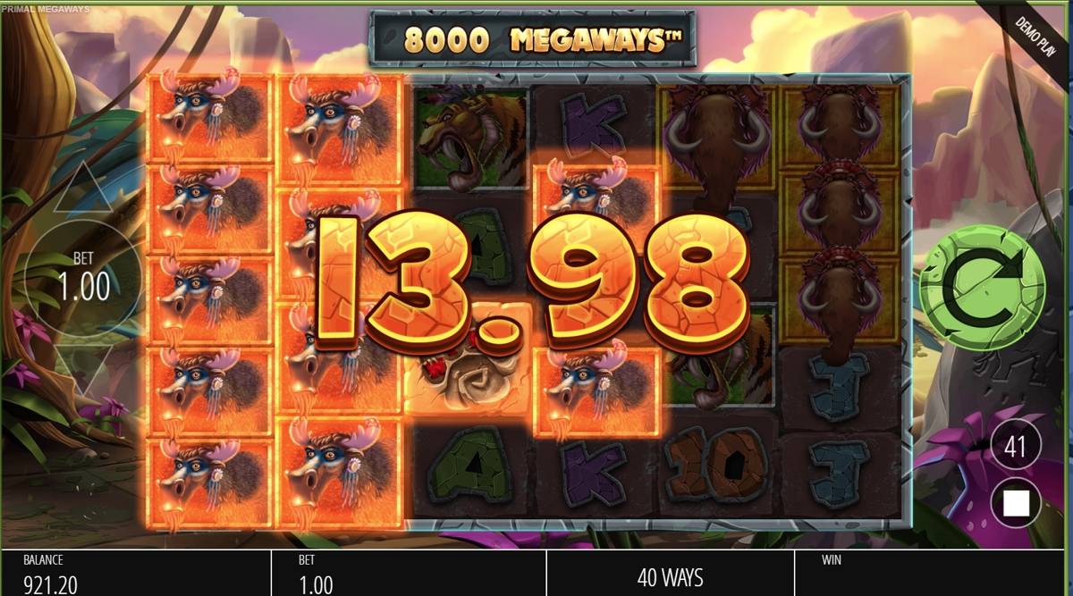 Primal Megaways: image of winning
