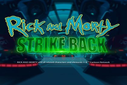 Rick And Morty Strike Back Online Slot Logo