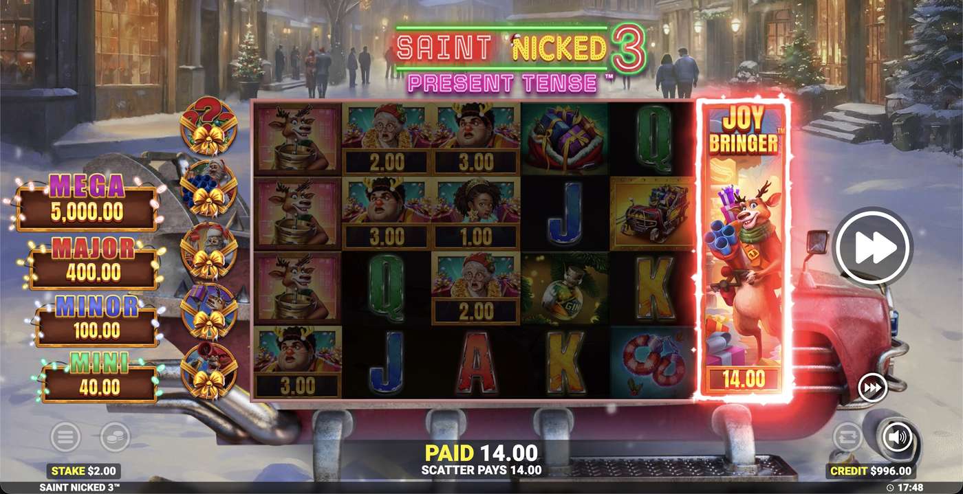 Saint Nicked 3: image of winning