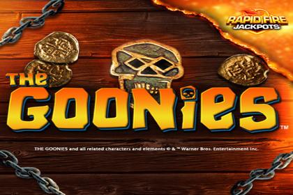 The Goonies Deluxe Rapid Fire Online Slot Logo