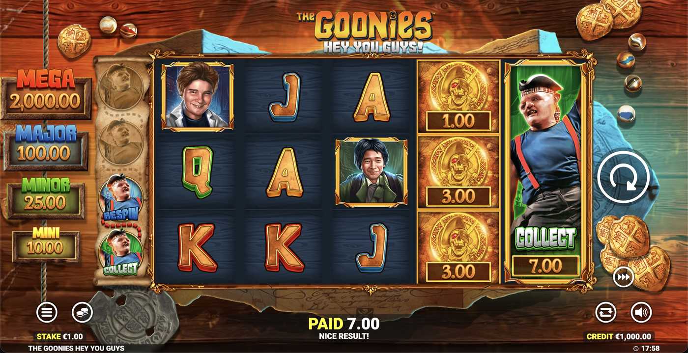 The Goonies Hey You Guys: image of winning