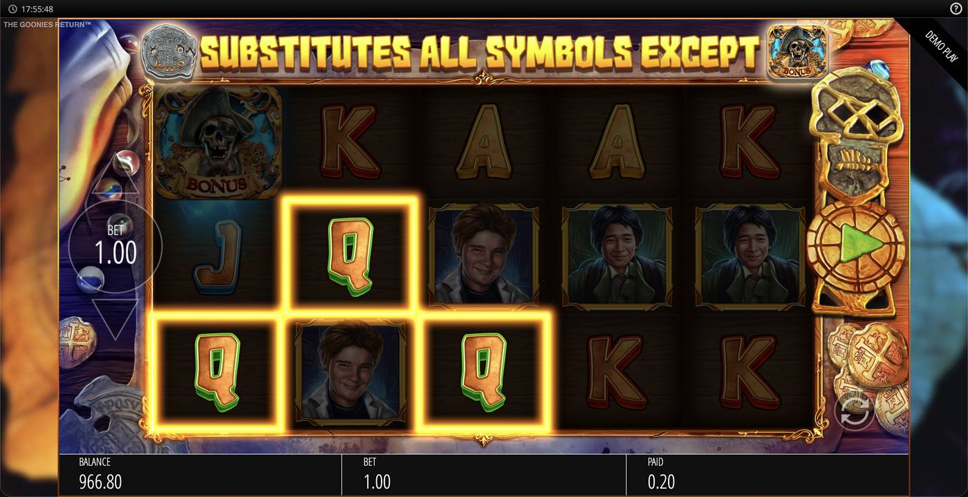The Goonies Return: image of winning